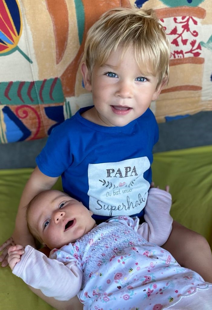 Sonja Krutzler mit Bruder Andreas - 25. Juli 2021 - Eltern: Birgit Krutzler & Philipp Dorner
